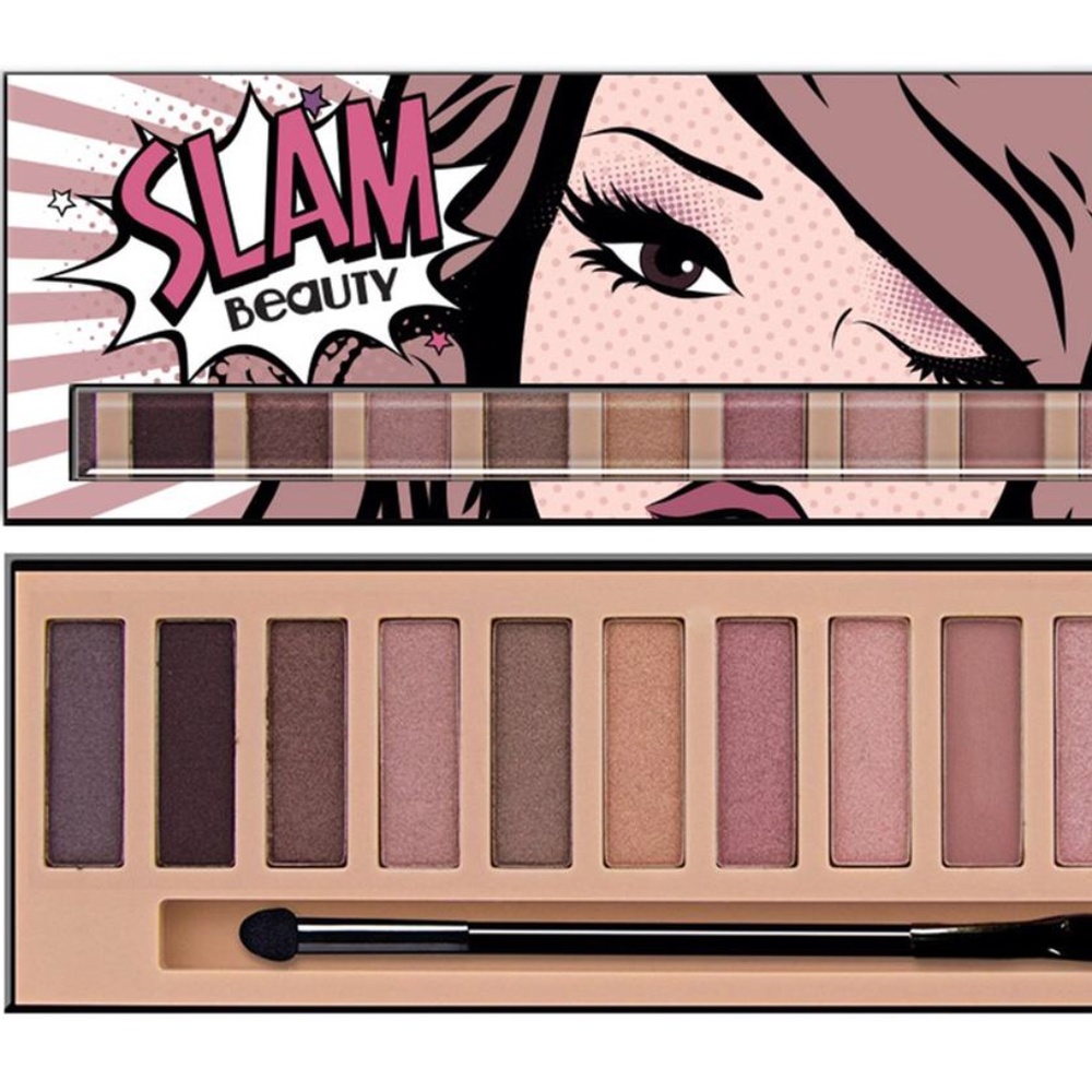 2xHP💝Slam Beauty Intense Nude Palette 12 shades